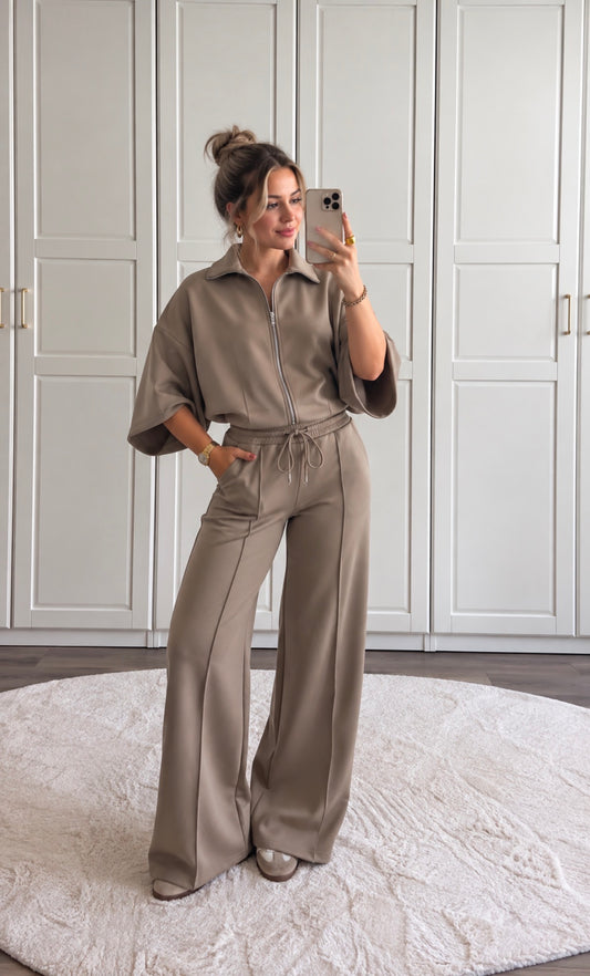 jogging set sem | taupe