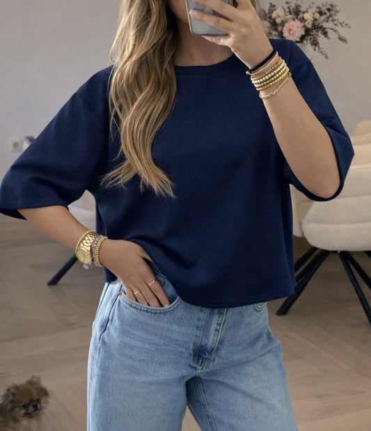 basic tee | navy